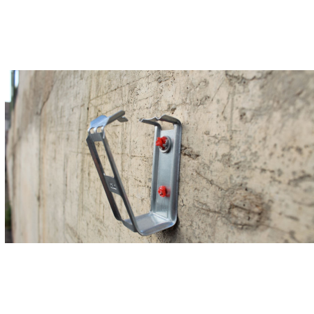 Metallklammer CHS för gasspikpistol 40x41x47 