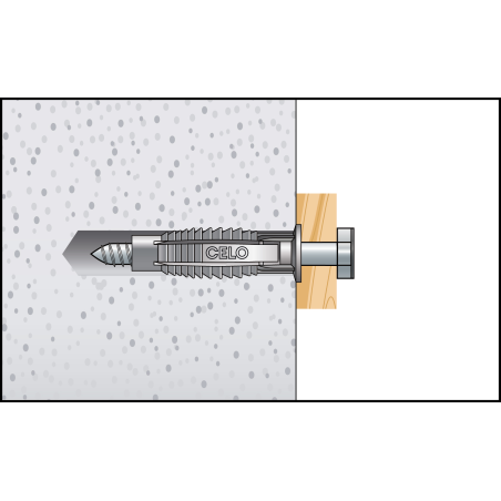 Plugg FX 10 med skruv