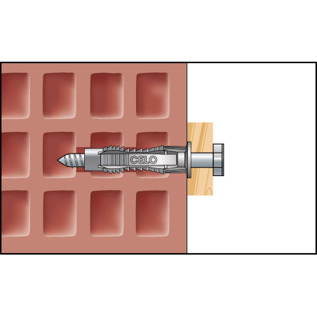 Plugg FX 10 med skruv