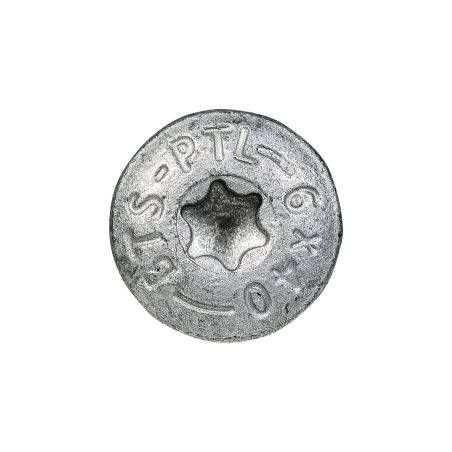 Produktbild betongskruv BTS 6 PT med stort pannehuvud Produktbild betongskruv BTS 6 PT med stort pannehuvud