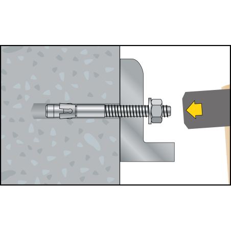 Expander BAZ, förzinkad