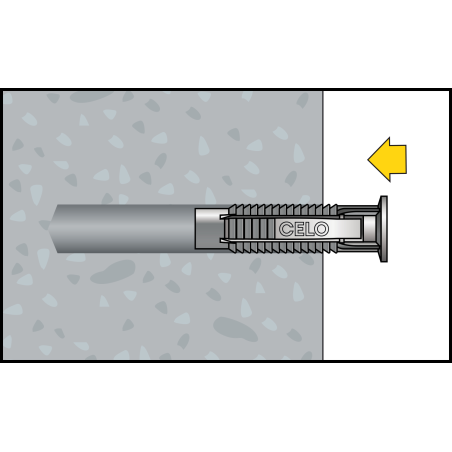 Plug FX 10 med skruv blister 5st