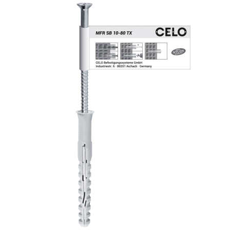 Multifunktionsramplugg med enkel etikett MFR SB TX 